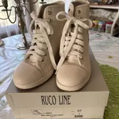 RUCO LINE NICKY スニーカー 37 ホワイト