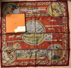 HERMES カレ Les Quatre Saisons スカーフ 85×85 - メルカリ