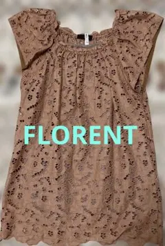 FLORENT レース 半袖 ブラウスのサムネイル