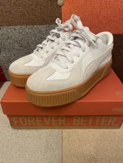 PUMA プラットフォームスニーカー ホワイト