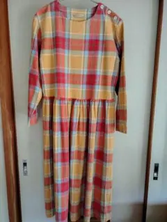 KID BLUE 　ナイトウェア　チェック柄　綿１００％