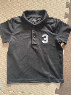 ブラック ポロシャツ 100