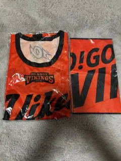 愛媛オレンジバイキングス来場者特典 バスケシャツ　タオルセット