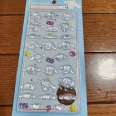 立体 ボンボンドロップシール　ぷくぷくシール うるちゅる　シナモンロール