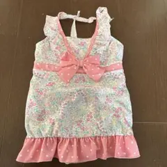 女の子用ワンピース水着 120サイズ ピンク系