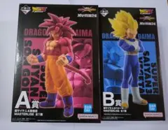 ドラゴンボール一番くじA賞超サイヤ人4孫悟空&B賞超サイヤ人3ベジータフィギュア
