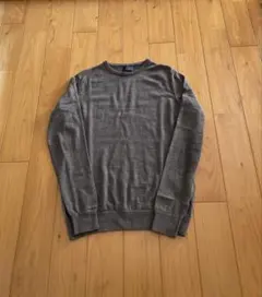 ザラZARA MAN クルーネックニットセーター M サイズ ウール100%