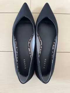 ★RANDA★ポインテッドトゥ★ブラック★23.5㎝★