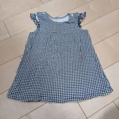 UNIQLO ギンガムチェック ワンピース 80cm