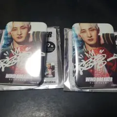 映画WIND BREAKER 長方形缶バッジ　梅宮一　上杉柊平 2個セット
