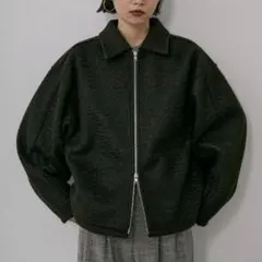 feepur ブークレダブルジップブルゾン