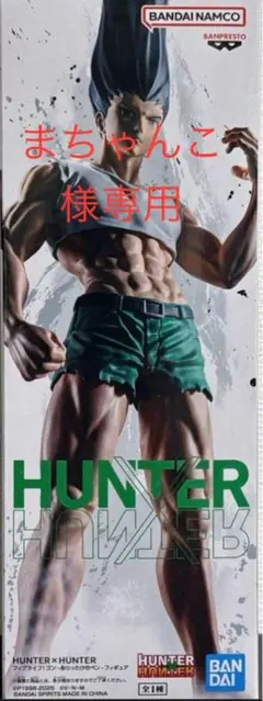 HUNTER x HUNTER フィギュア まちゃんこ様専用 ゴンさんペン