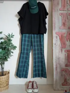 フリークスストアタータンチェックパンツ
