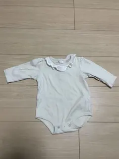 petit main ホワイトロンパース 70サイズ