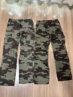 別売、値下げ対応　GapKids 迷彩柄 カーゴパンツ