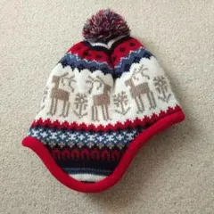 キッズ　ニット帽子