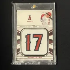 shohei ohtani jersey number medallion