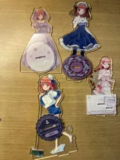 中野二乃 アクリルスタンド 4個セット