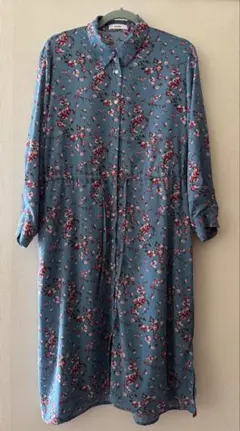 BEAMS 花柄シャツワンピースのサムネイル