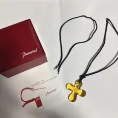 Baccarat クリスタル クロス チョーカー オレンジ - メルカリ