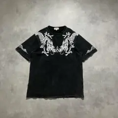 00s y2k ドラゴン 龍 トライバル タトゥー Tシャツ tee 古着
