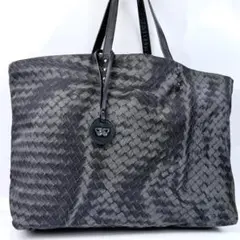 ボッテガヴェネタ トートバッグ イントレッチオリュージョン ブラック