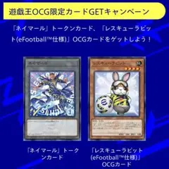 最安値！早い者勝ち！遊戯王 eFootball プロモ