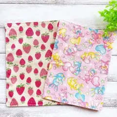 【Ｃ２】 ハンドメイド ♥ ランチョンマット 給食 セット 女の子 お弁当 学校