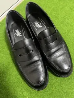 美品】サイズ26.5(8h)GLR ハッスイ スエード フレンチ ローファー