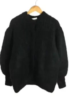 CLANE ブラック モヘアカーディガン　サイズ1