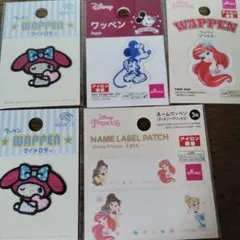 匿名配送　ワッペン5枚 JR パンダくろしお　マスクケース　未使用