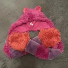 ディズニーリゾート　マフラーキャップ　チェシャ猫