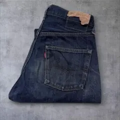 60s levi's 501 BIGE ダブルネーム xx移行期 ボタン裏W - メルカリ