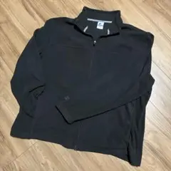 STARTER 90s フリースジャケット ブラック 古着 XL