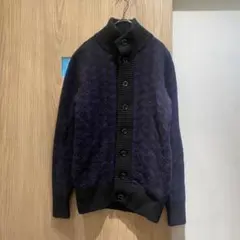 G-STAR RAW XS スタンドカラー ラムウール ニットカーディガンのサムネイル