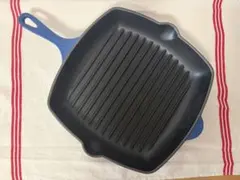 ルクルーゼ グリルパン 24cm グリーン 非売品付き - メルカリ