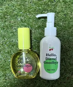 ハローダイアン グッバイ ダメージ補修ヘアオイル／うるおい補修ヘアミルクのサムネイル