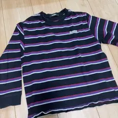 XLARGE KIDS ボーダー長袖カットソー 120