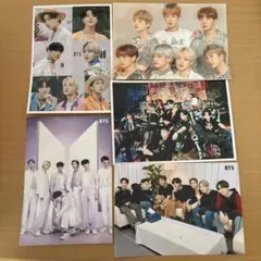 BTS タレントカード 5枚セット B5