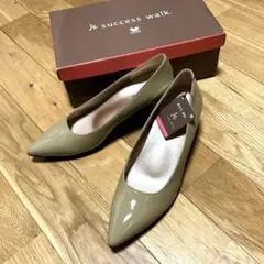 【新品未使用】success walk パンプス 24E（送料無料）