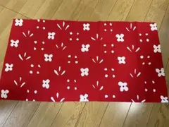 マリメッコ ヴィンテージ クッカケト レッド クリスマス はぎれ S108