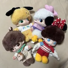 DIMOO WORLD × DISNEY シリーズ ぬいぐるみキーチェーン