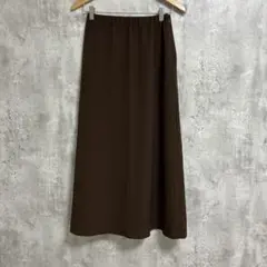 LOWRYS FARM ロングスカート　茶色　フリーサイズのサムネイル