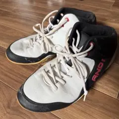 未使用　AND1 Warrior CZ ホワイト バスケットシューズ　27cm 未使用 AND1 Warrior CZ ホワイト バスケットシューズ 27cm 未