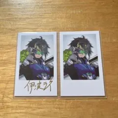 にじさんじ Dytica 伊波ライ デビュー チェキ 箔押し ノーマル - メルカリ