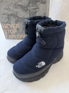 THE NORTH FACE ヌプシ ブーティ ウール 26cm ネイビー