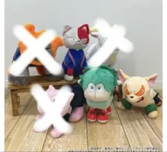 ヒロアカ　アニマル　ぬいぐるみ　緑谷　爆豪　轟