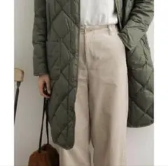URBAN RESEARCH DOORS ワイド パンツ　ベージュ