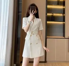 ミニワンピース Bベルト付き ⑫