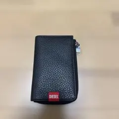 DIESEL ブラックレザー コインケース
